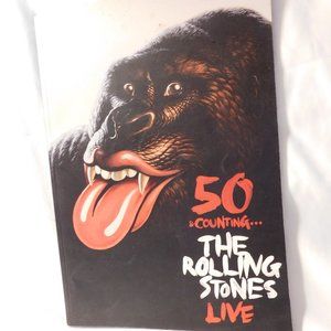 The Rolling Stones 50 & Counting Live Concert Tour Book